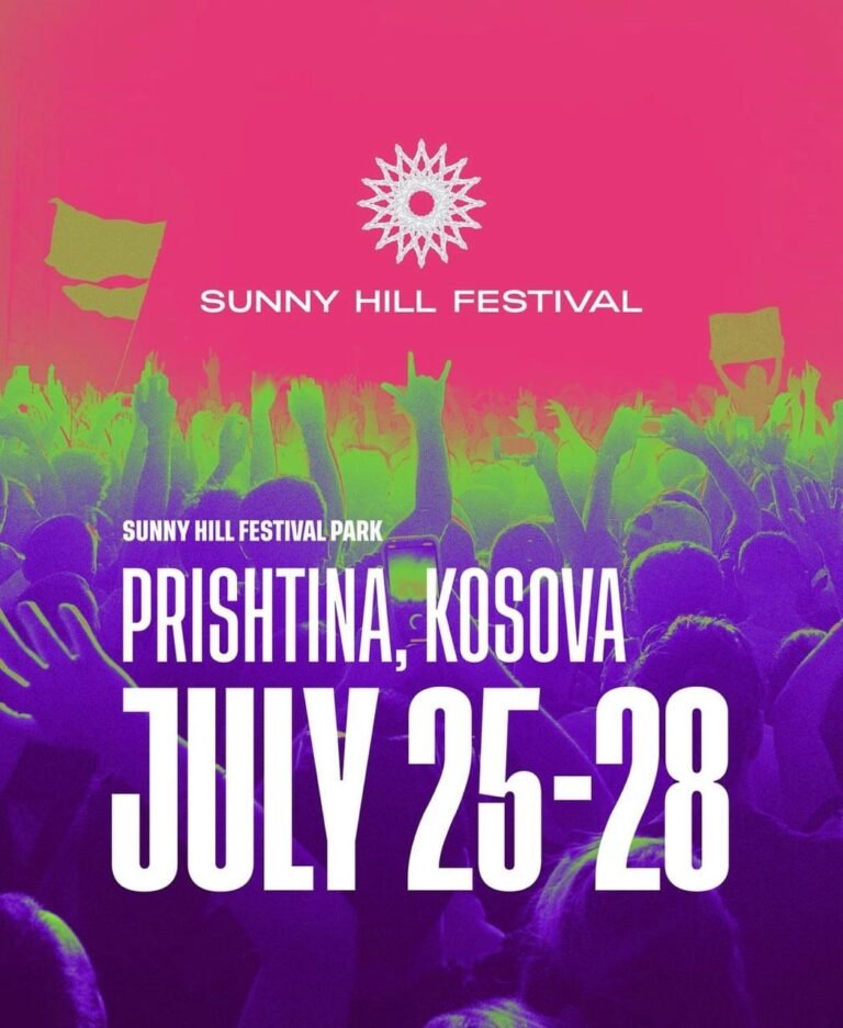 Ndiqni në kohë reale të gjitha ngjarjet dhe ekskluzivitetet e Sunny Hill Festival nga Prishtina Post