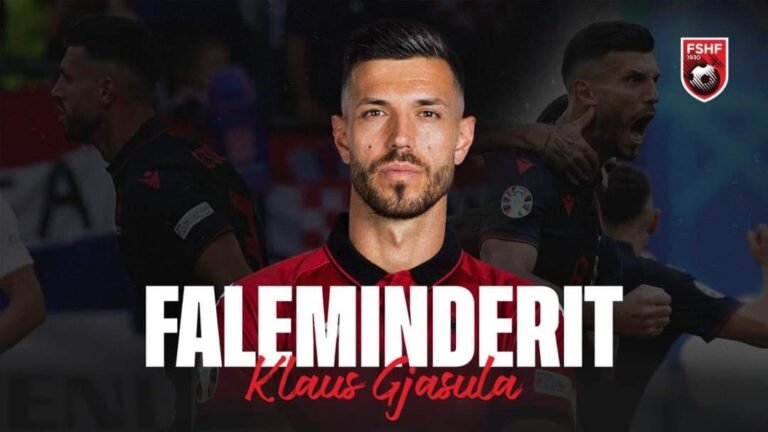 Lajmi i fundit 🚨 Klaus Gjasula pensionohet nga kombëtarja shqiptare 🇦🇱