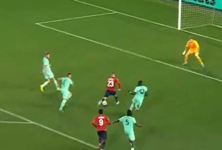 Faqja zyrtare e Ligës së Kampionëve e poston golin e Zhegrovës, por ia huq mbiemrit