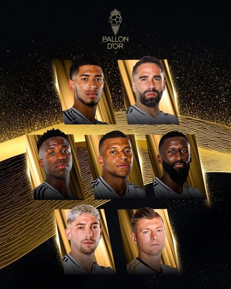 Real Madridi eshte klubi me me se shumti lojtar te nominuar per Topin e Arte 2024