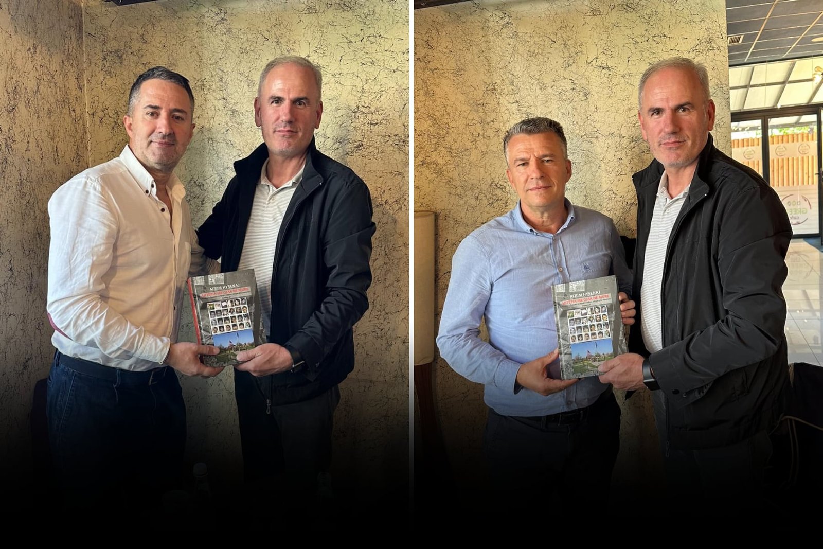 Vëllezërit Demaku pranojnë librin “Shtëpia me gjak në mure” e cila përshkruan masakrën e Poklekut