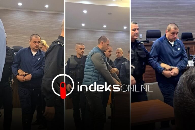 Këta janë tre terroristët e rastit “Banjska”, sillen nën masa të rrepta sigurie në gjykatë