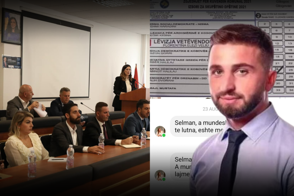 Asamblisti jep dorëheqjen nga të gjitha funksionet e tij në Lëvizjen Vetëvendosje në Drenas, i publikon mesazhet e kryetares