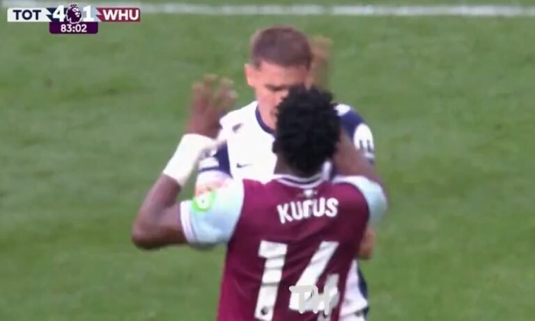 Futbollisti i njohur shqelmon dhe godet lojtarin e ekipit kundërshtar, merr karton të kuq-Pamje