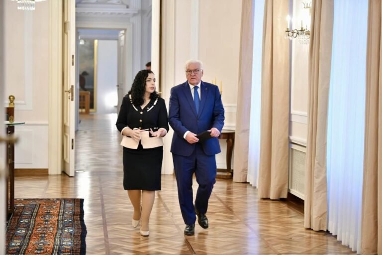 Presidentja Osmani takoi presidentin e Republikës Federale të Gjermanisë, Frank-Walter Steinmeier