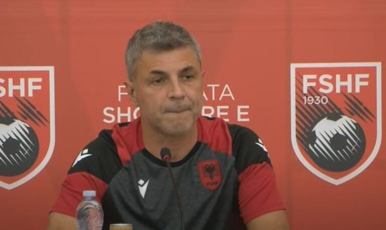 Trajneri shqiptar thotë se është “privilegj” organizimi i kampionatit Europian U21 me Serbinë