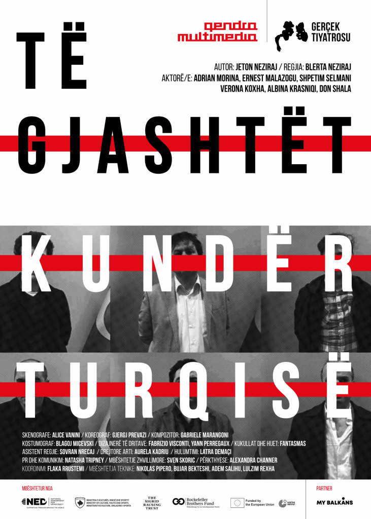 ‘Të gjashtët kundër Turqisë’ vjen me premierë, shfaqje që shpërfaqë arrestimin e gjashtë turqve në Kosovë