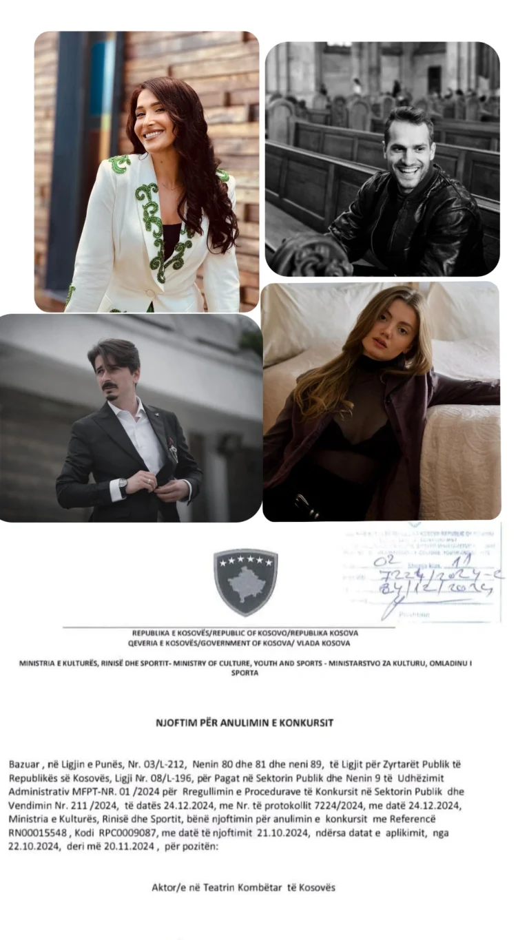 Të privuar padrejtësisht: Aktorë të rinj përballen me anulimin e audicionit të fituar