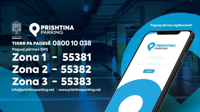 Rikthehet funksionaliteti i plotë i “Prishtina Parking”