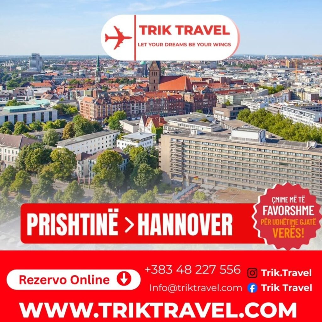 Fluturime direkte Prishtine Hanover