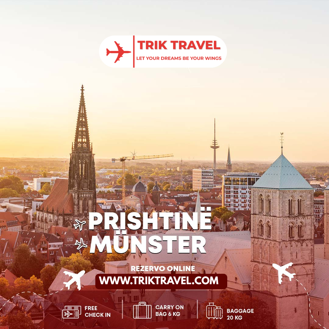 Fluturime Direkte Prishtinë Munster - Trik Travel