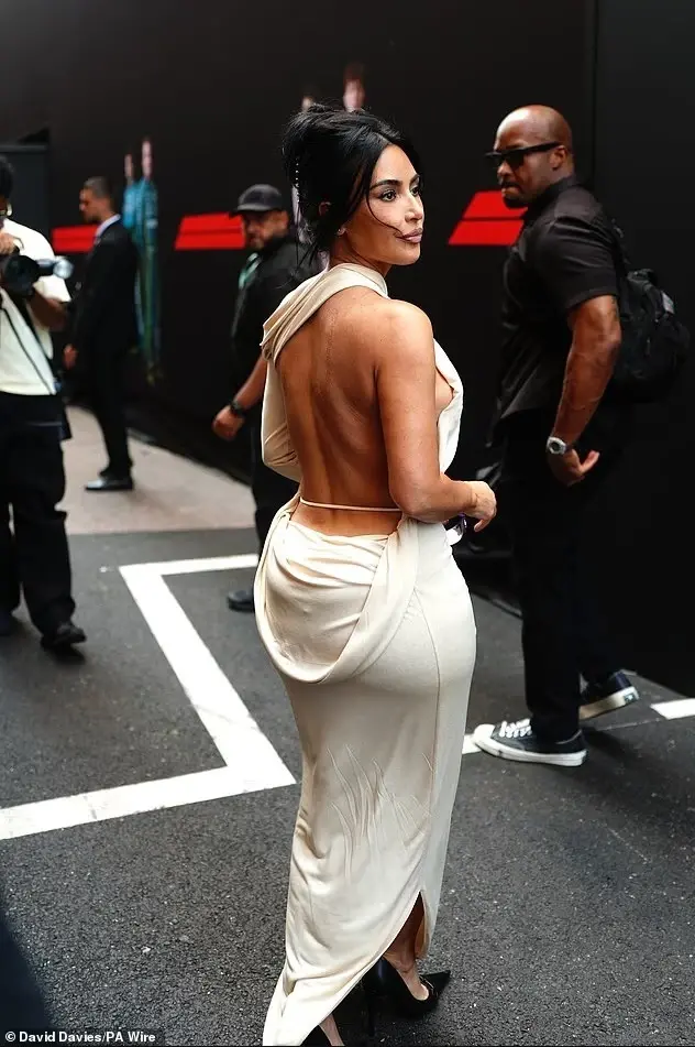 kim kardashian formula 1